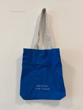 Beyond The Vines XS Shopper Tote Blue Reusable Canvas Tote Bag Singapore